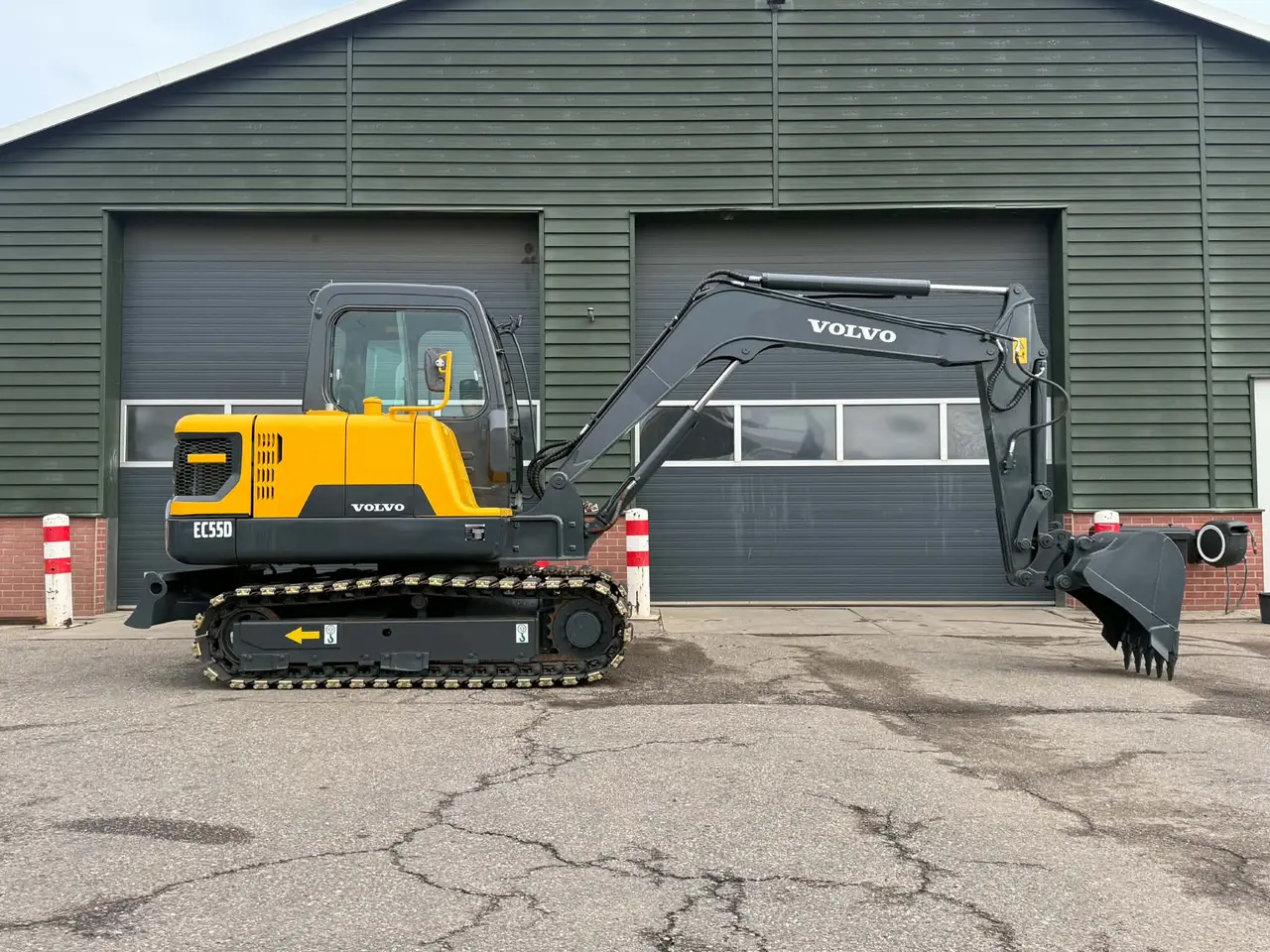 Midigraafmachine Volvo EC55D Diesel 2016 4