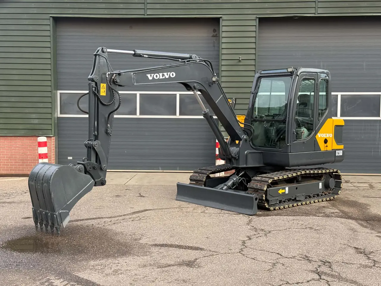 Midigraafmachine Volvo EC55D Diesel 2016